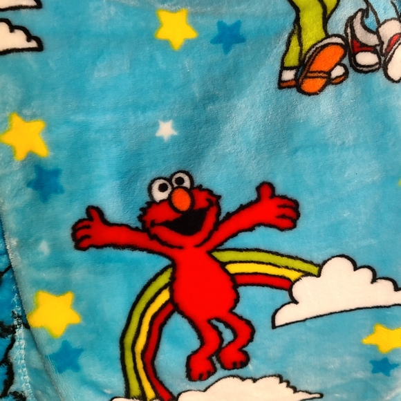 Sesame Street Elmo Blanket Bundle HTF Vira l💙 - Picture 6 of 7
